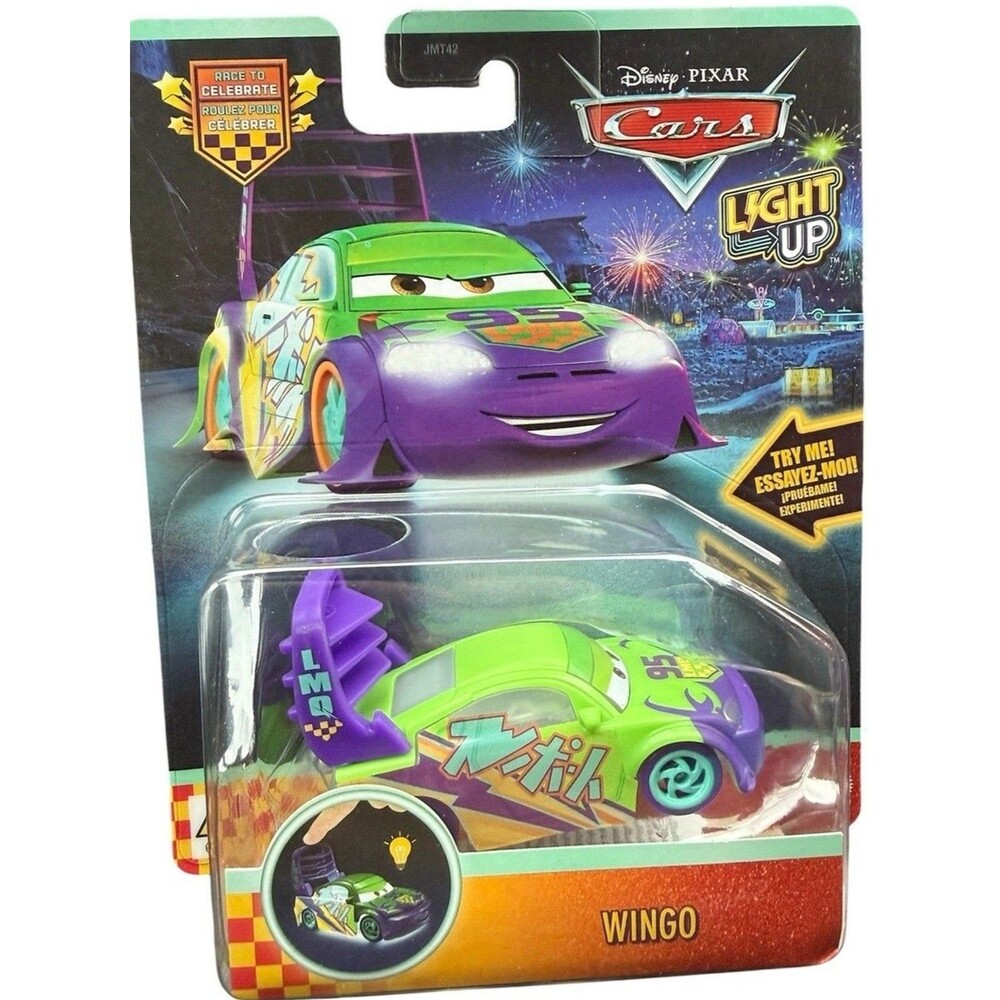 Mattel Disney Pixar Cars Light Up Wingo 20th Anniversary HTF